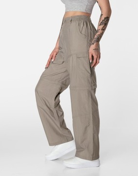 Тонкие свободные женские брюки с широкими съемными штанинами QD18-6 3XL