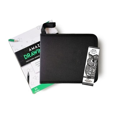 OŁÓWKI DUŻY ZESTAW DO SZKICOWANIA SZKICOWNIK XL NA PREZENT