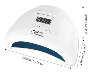 Двойная УФ/LED лампа для ногтей 48 Вт SUNone SUN 1S С ТАЙМЕРОМ SUN 1