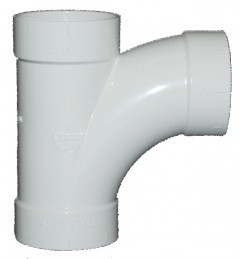 TRÓJNIK PVC 1x90/51 mm