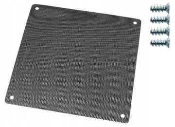 Grill osłona wentylatora 92mm przeciwkurzowa