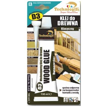 WODOODPORNY KLEJ DO DREWNA D3 TECHNICQLL R-426