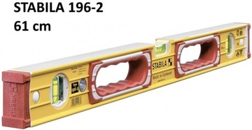 Poziomica z uchwytami STABILA Typ 196-2 61 cm