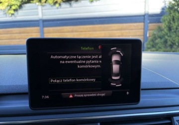 Audi A4 B9 Limousine 2.0 TFSI ultra 190KM 2018 Audi A4 Limousine 2.0 TFSI 190KM S-TRONIC gwarancja BEZWYPADKOWA Bi Xenon, zdjęcie 27