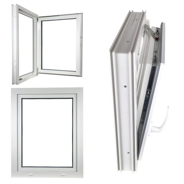 Alucon PVC Window 1000x1300 / 1000 x 1300 мм RU / P White 24H