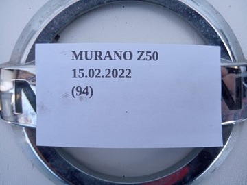 ZNAKY ZNAK LOGO NISSAN MURANO Z50