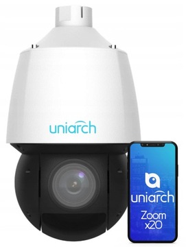 Kamera Obrotowa IP ZOOM x20 3MPx Uniarch Analityka