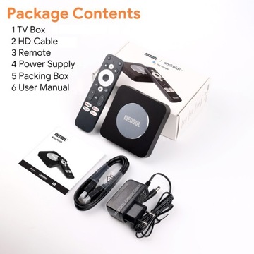 ТВ-приставка Mecool KM2 Plus 4K с ТВ-приставкой Amlogic S905X4