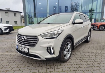 Hyundai Santa Fe III SUV Facelifting 2.2 CRDi 200KM 2017 Hyundai Santa Fe GRAND 2017 2.2CRDI 200KM Automat Platinum 153260km Salon, zdjęcie 9