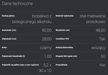 Био -схема био -камин Дельта -угловой 900x280 слева