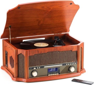 GRAMOFON SHUMAN MC-269DBT 8 W 1 3-BIEGOWY Z RADIEM CYFROWYM DAB FM