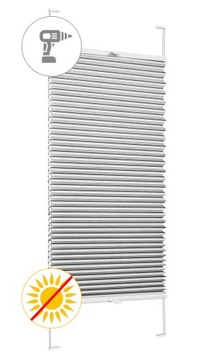 Plisa Roleta Harmonijka Zaciemniająca 30,5X230