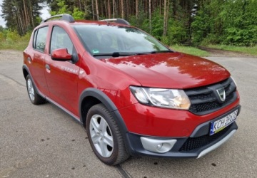 Dacia Sandero II Hatchback 5d TCe  90KM 2014 Dacia Sandero Stepway 90KM 1wlasciciel Alu Czujniki Parkowania Zarejestro, zdjęcie 11