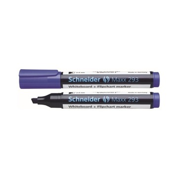 Marker do tablic Schneider ścięty 2-5 mm niebieski