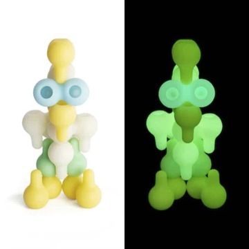 Строительные деревянные светящиеся волшебные блоки ламп