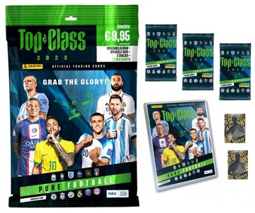 Альбом футбольных карточек Top Class 2023, стартовый набор Panini Mega