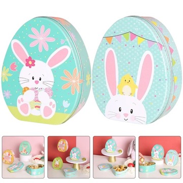 Wielkanocne Pudełko Cukierków Prezent Dziecko