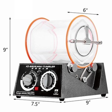 3Kg Rotary Tumbler Polerka powierzchni Biżuteria Monety