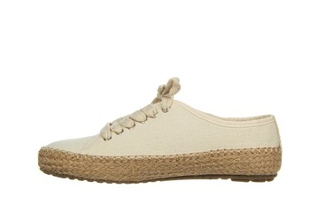 Espadryle Emu Agonis Organic Natural Beżowe Półbuty Materiałowe r.41