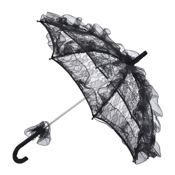 Черный автоматический зонт