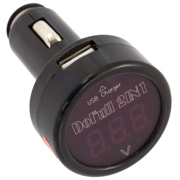 Woltomierz miernik tester napięcia ładowarka USB