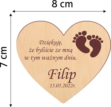 Магнит Благодарственное Гостей Крещение ПРИЧАСТИЕ