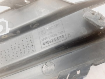 HALOGEN + MŘÍŽKA NÁRAZNÍKU LEVÝ PŘEDNÍ OPEL CORSA D 2006-2011 13262573