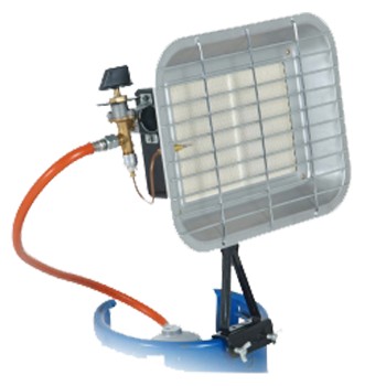 DEDRA PROMIENNIK 4.6KW NA BUTLĘ GAZOWĄ DED9970