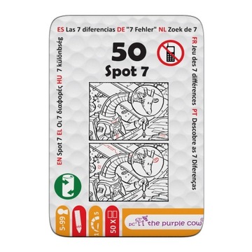 Podróżne łamigłówki The Purple Cow Różnice