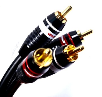 PRZYŁĄCZE 2XRCA 3M 2rca cinch VITALCO PREMIUM