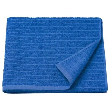 IKEA ręcznik frotte VAGSJON 70x140 niebieski