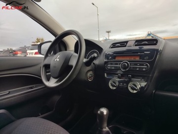 Mitsubishi Space Star Hatchback 5d 1.0 71KM 2014 Mitsubishi Space Star GWARANCJA Oryg. przebieg. Zarejestrowany w PL Mozliw, zdjęcie 8