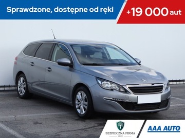 Peugeot 308 II SW 1.2 PureTech 130KM 2015 Peugeot 308 1.2 PureTech, Salon Polska, Navi