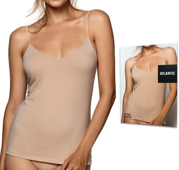 Koszulka PODKOSZULKA damska na ramiączkach ATLANTIC 197 - M