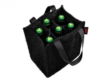 TORBA FILCOWA NA NAPOJE ZAKUPY BUTELKI SIATKA 1SZT