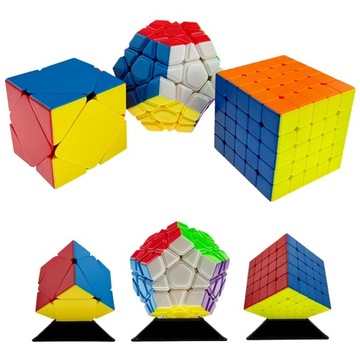 ZESTAW Kostka 5x5 + SKEWB + MEGAMINX ORYGINALNA