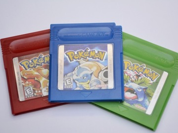 Игра Pokemon Blue Version для Nintendo Gameboy Color GBC