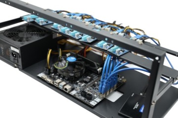 База данных для майнинга криптовалют на 8 графических процессорах