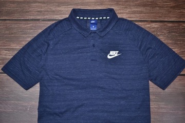 NIKE MATCHUP KOSZULKA POLO REGULAR FIT BLUE MEN XL