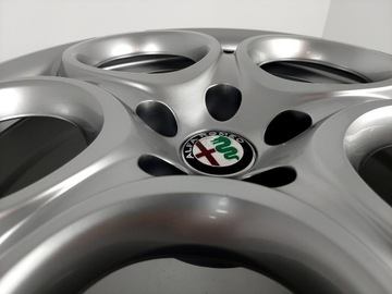 4× DISK HLINÍK ALFA ROMEO OE 50569060 7.5" X 18" 5X110 ET 37