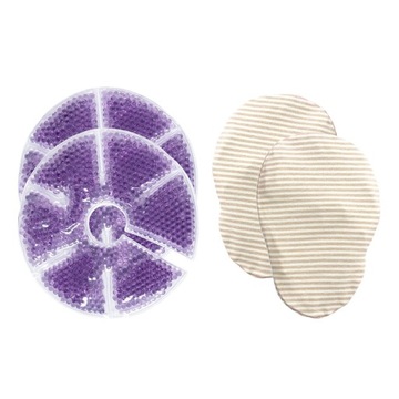 Pieces Breast Ice Pack Żelowe wkładki do karmienia piersią, mrożące ciepło