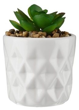 ИСКУССТВЕННЫЕ ЦВЕТКИ ДЕКОРАТИВНЫЕ СУККУЛЕНТНЫЕ 4 ШТ.