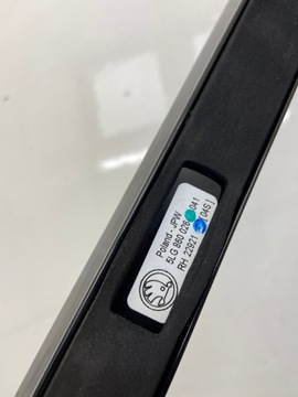 STŘEŠNÍ NOSIČ STŘEŠNÍ SKODA ENYAQ 5LG860025 5LG860026 ČERNÉ LESK 2022R