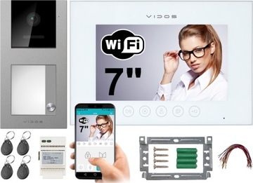 Zestaw wideodomofon WiFi M11W-X + S11-1 VIDOS X