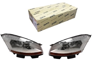 LAMPA REFLEKTOR PRZÓD CITROEN C4 PICASSO I 06- TYC