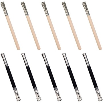 Деревянные удлинители для карандашей Металл уголь 10 шт.