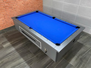STÓŁ BILARDOWY Wiktor 6FT model żetonowy z akcesoriami - Polski Producent