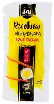 Rzodkiew marynowana pocięta Takuan / Oshinko 350g