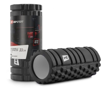 Wałek roller do masażu ćwiczeń crossfit 33cm z wypustkami twardy masażer