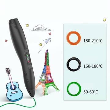 Волшебная 3D-ручка SUNLU SL-300 PLUS Белый/Белый